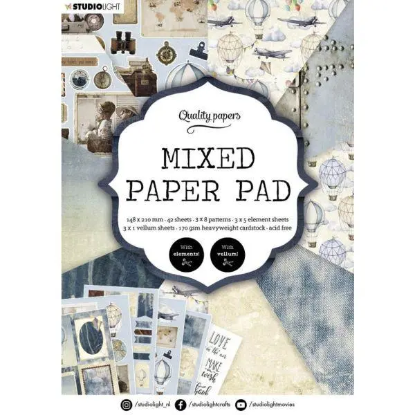 Mixed Media Paper Pad - Nr. 162 1