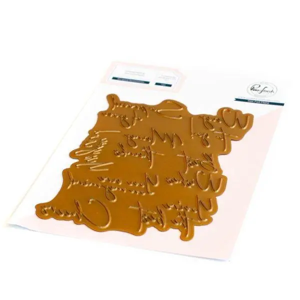 Modern Script Sentiments - Hot Foil Plate 1
