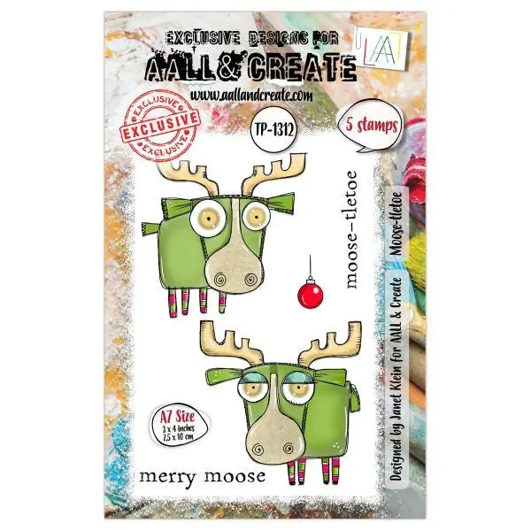 Moose-Tletoe - Clear Stamps 1
