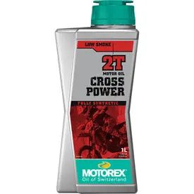 Motorex Cross Power Full Synthetic 2T 2-Stroke Oil 1