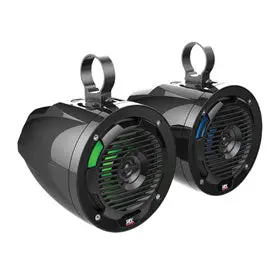 Mtx Low Profile Bar Mount Speakers With Rgb Led's 1