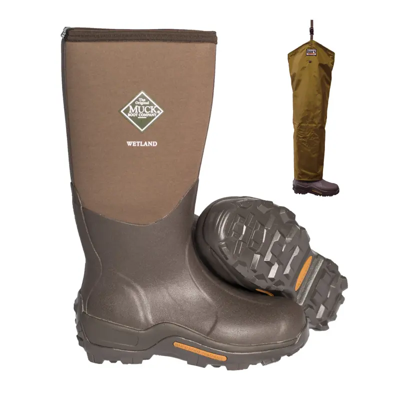 Muck Wetland Boot With Dan's Chaps 1