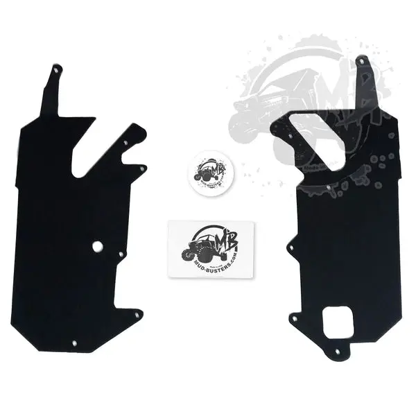 Mudbusters | 2020-2024 Polaris Rzr Pro Xp (64" Wide) 2 And 4 Seat Models | Rear Mudguards 1