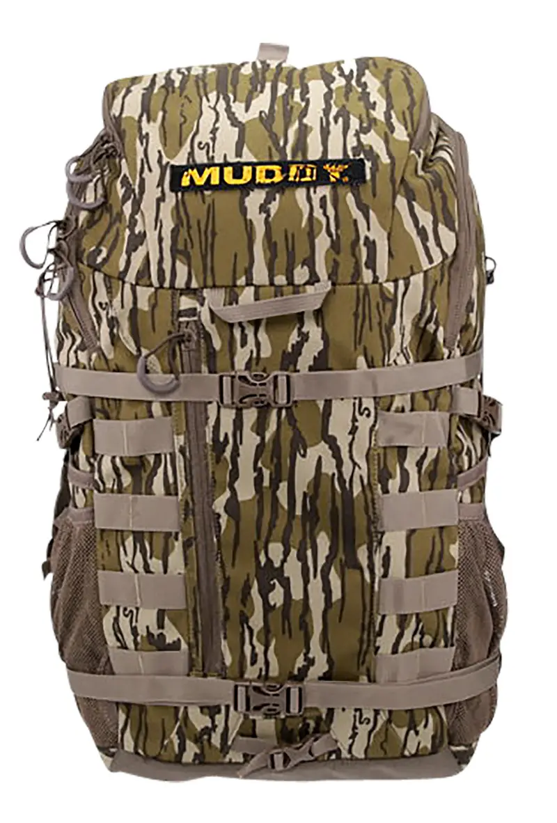 Muddy Mud-Bpk-1500Mo Pro Hunting Pack Mossy Oak Bottomland Polyester Zipper/Buckles Closure 1