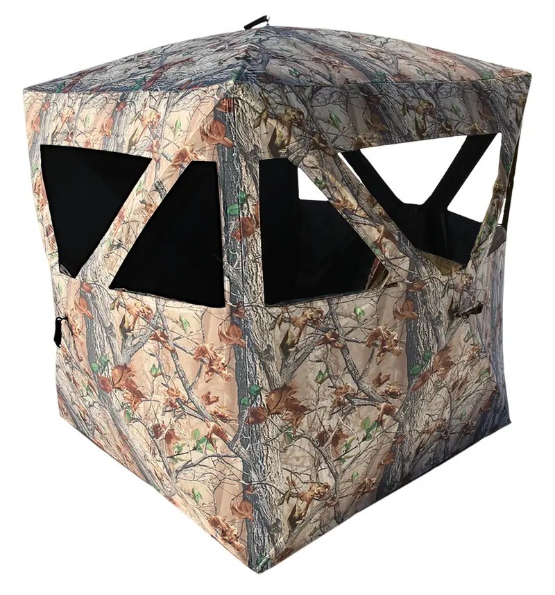 Muddy Three-Person Ground Blind Cervidae Camo 1