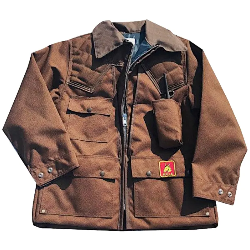 Mule Original Briarproof Front Load Game Coat - Brown 1