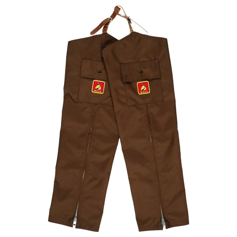 Mule Original Briarproof Waterproof Chaps - Brown 1