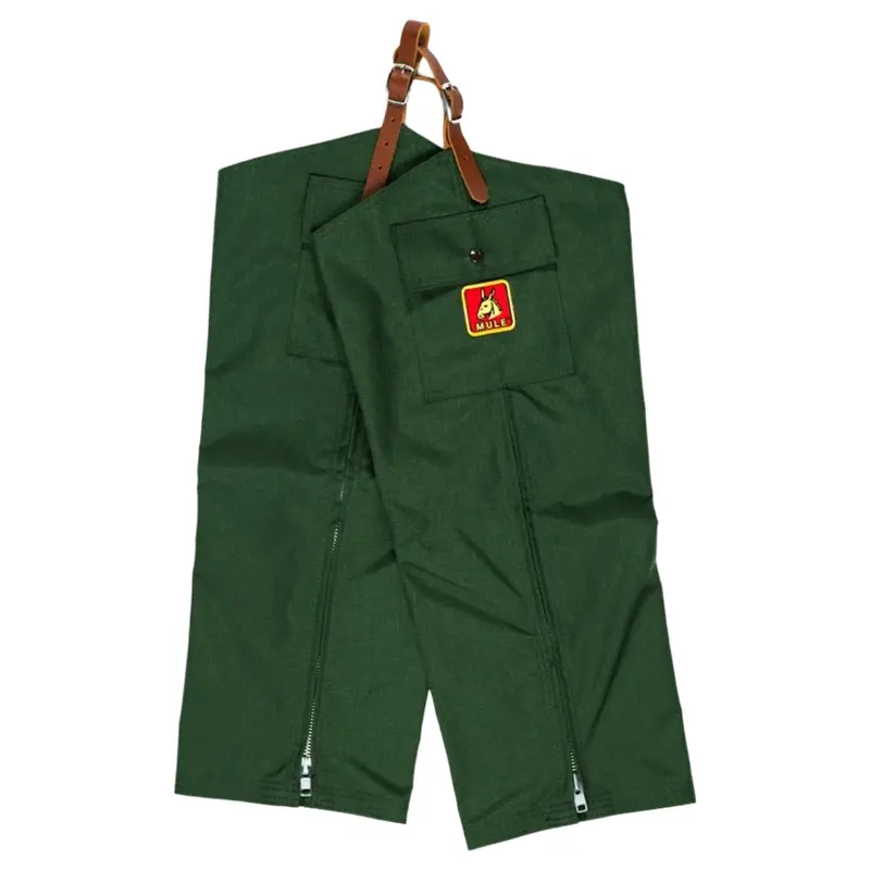Mule Original Briarproof Waterproof Chaps - Green 1