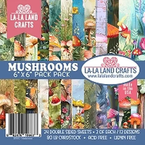 Mushrooms - Paper Pack 1