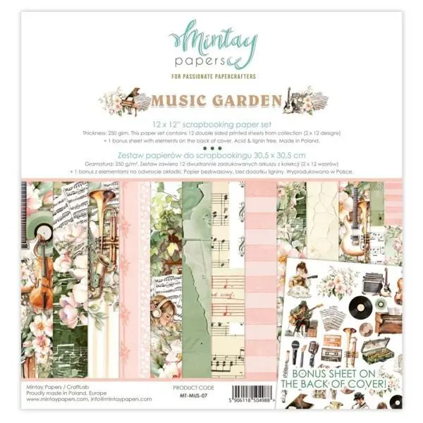 Music Garden - 12X12 Collection Pack 1