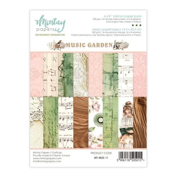 Music Garden - 6X8 Add On Collection Pack 1