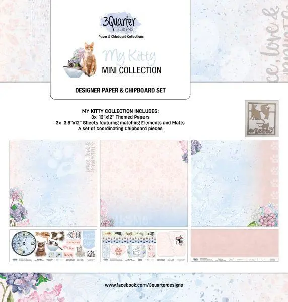 My Kitty - 12X12 Mini Paper Collection 1
