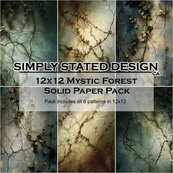 Mystic Forest - 12X12 Collection Pack - Solids 1