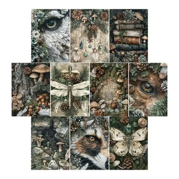Mystic Forest - Ephemera - Cards 1