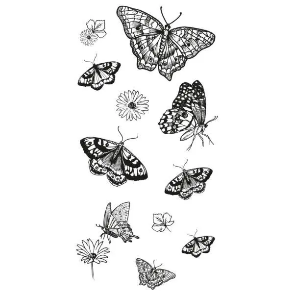 Nature Butterflies - Clear Stamps 1