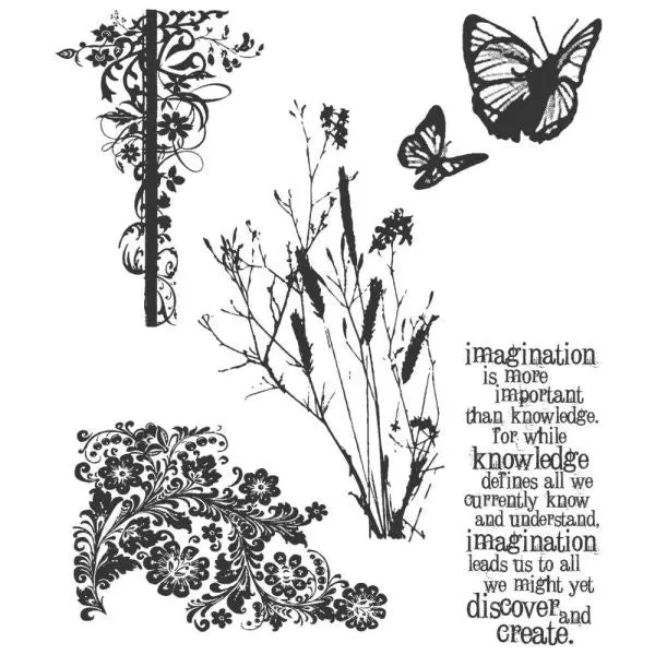 Nature's Discovery - Cling Stamps 1