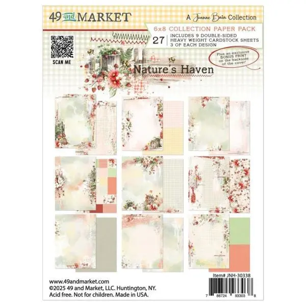 Nature's Haven - 6X8 Collection Pack 1