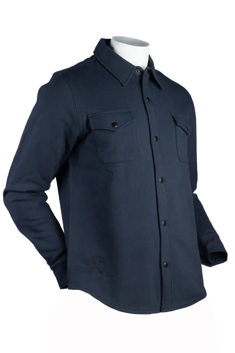 Navy American Giant  X Jack Carr Redwood Flannel 1