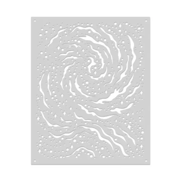 Nebula Cluster Stencil 1