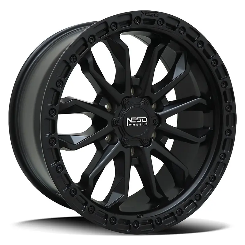 Negu No9 17X8.5 / 6X139.7 / 0 Satin Black 1