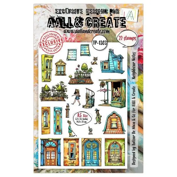 Neighbour Notes - Clear Stamps 1