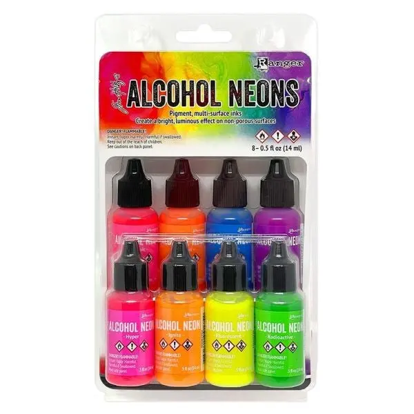 Neon Alcohol Ink Set 1