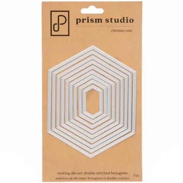 Nesting Double Stitched Hexagons - Dies 1