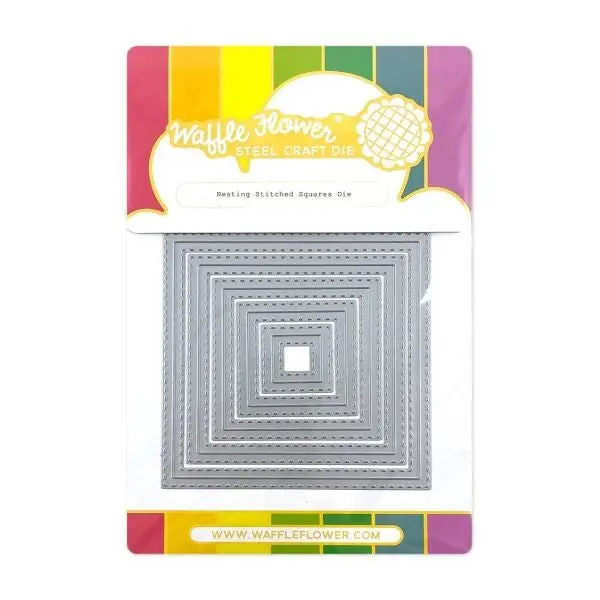 Nesting Stitched Squares Dies 1
