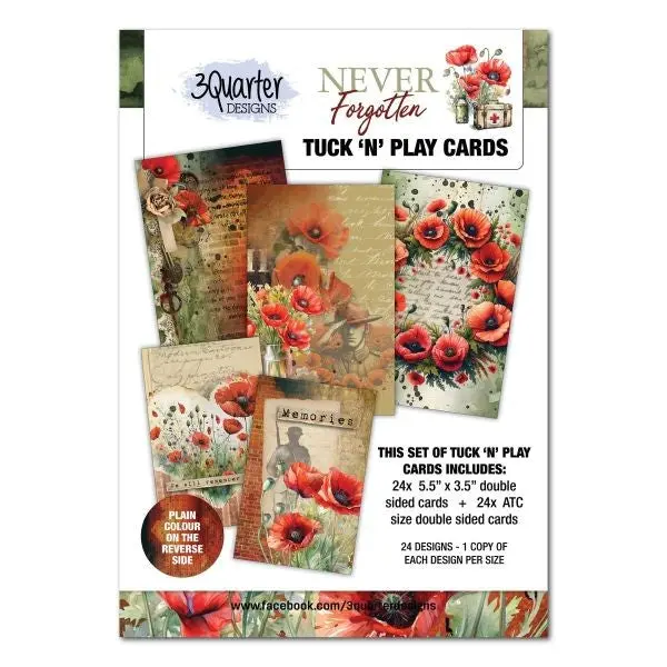 Never Forgotten - Tuck N' Play Cards 1