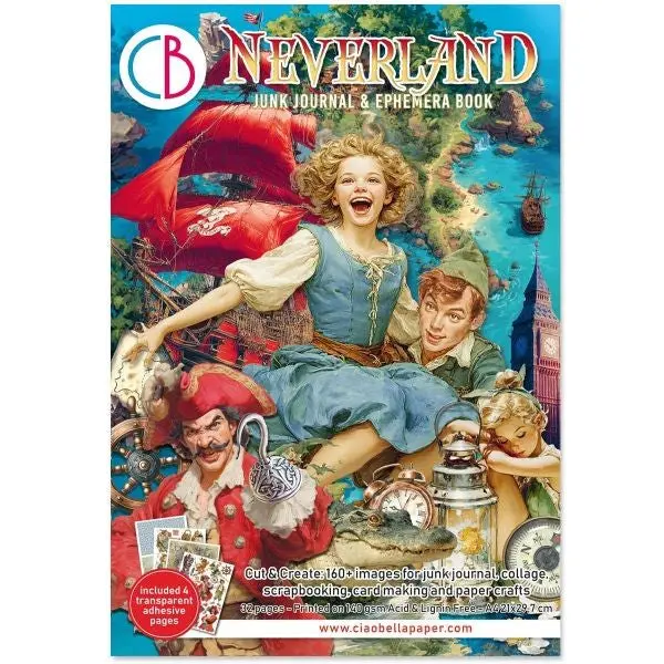Neverland - Junk Journal & Ephemera Book 1
