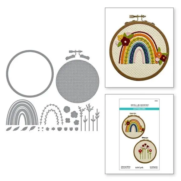 Nichol's Needlework Collection - Gathering Stitches Dies 1