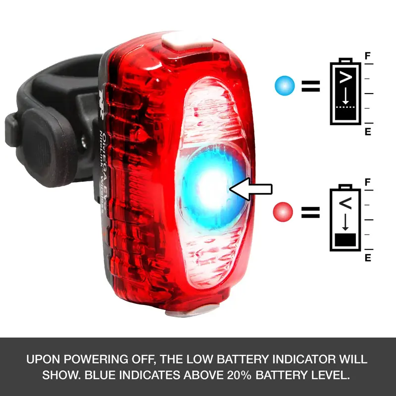 Niterider Omega Evo 300 W/ Nitelinkª Rechargeable Bike Taillight 2