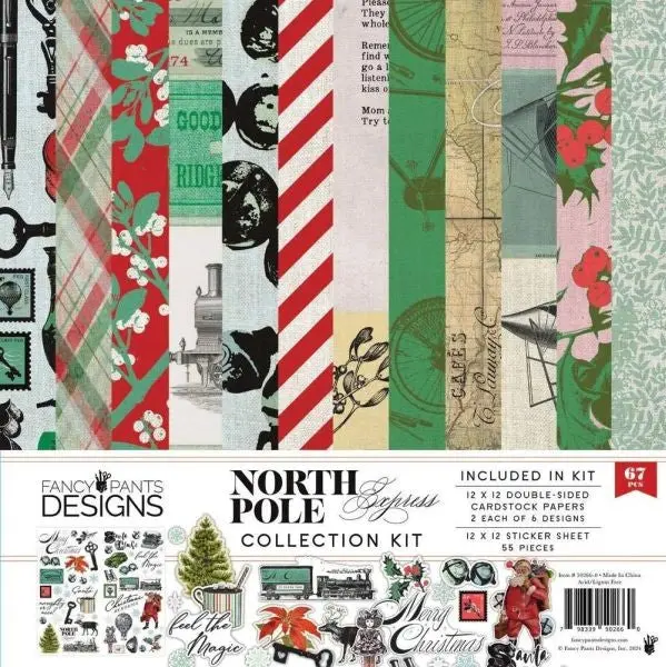 North Pole Express - 12X12 Collection Pack 1