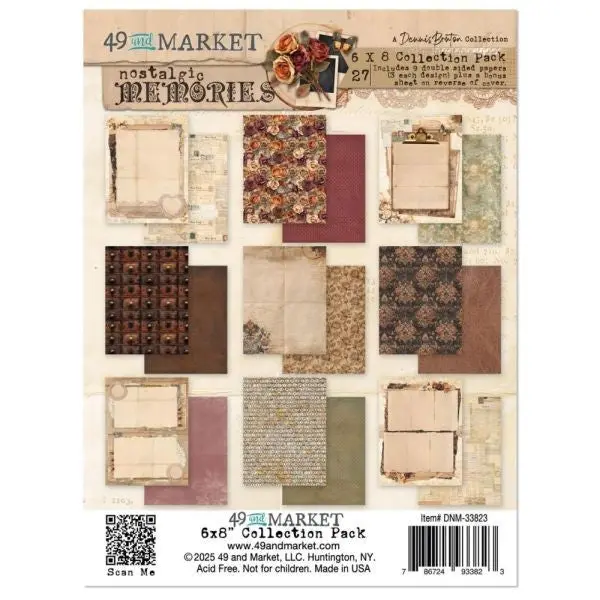 Nostalgic Memories - 6X8 Collection Pack 1