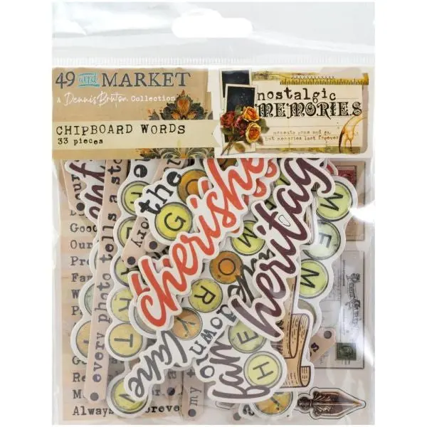 Nostalgic Memories - Chipboard 1