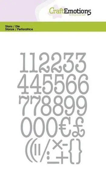 Number Dies - Typewriter 1