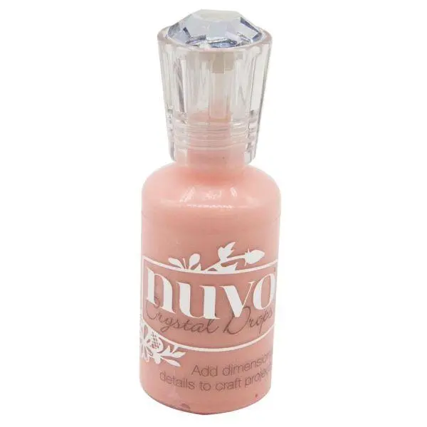 Nuvo Crystal Drops - Sea Pink 1