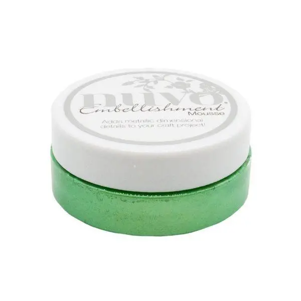 Nuvo Embellishment Mousse - Myrtle Green 1