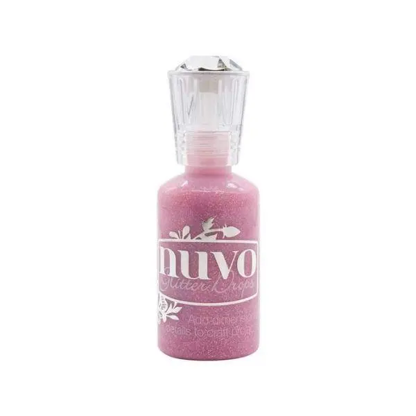 Nuvo Glitter Drops - Enchanting Pink 1