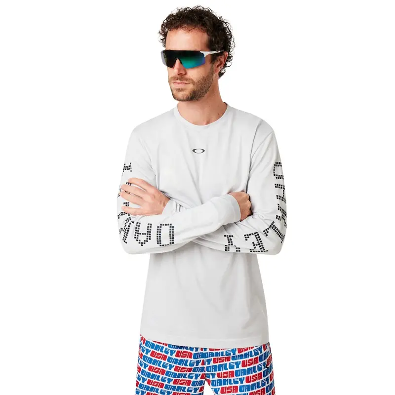 Oakley 3 Rd-G Ls O Fit Tee 2.7 Men Training T-Shirt 2