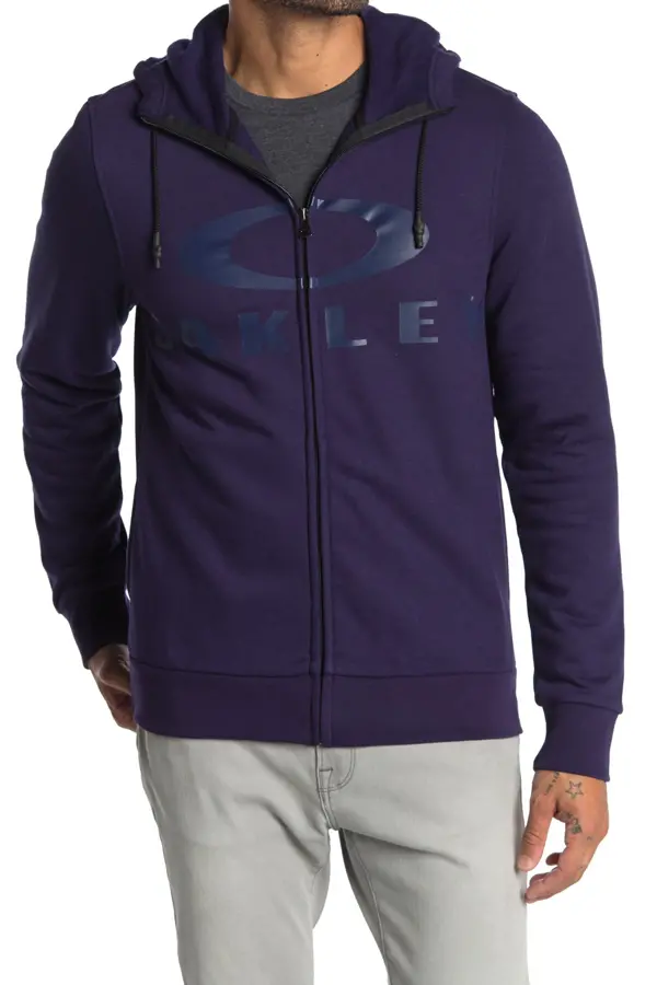 Oakley Bark Fz Hoodie Men Lifestyle Sweatshirt 1