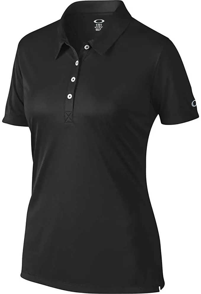Oakley Basic Polo Women Golf Knit Top 1