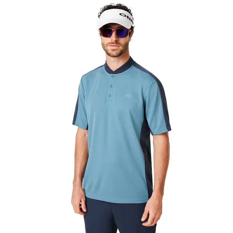 Oakley Bomber Collar Piquet Polo Men Golf Polo Shirt 1