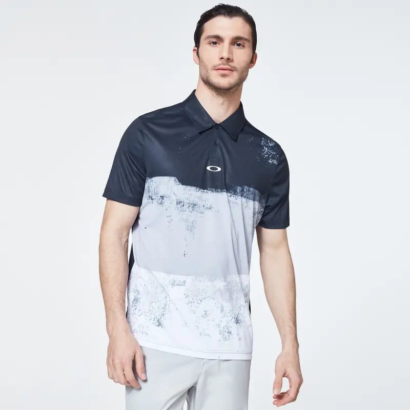 Oakley Color Block Shade Polo Men Golf Polo 1