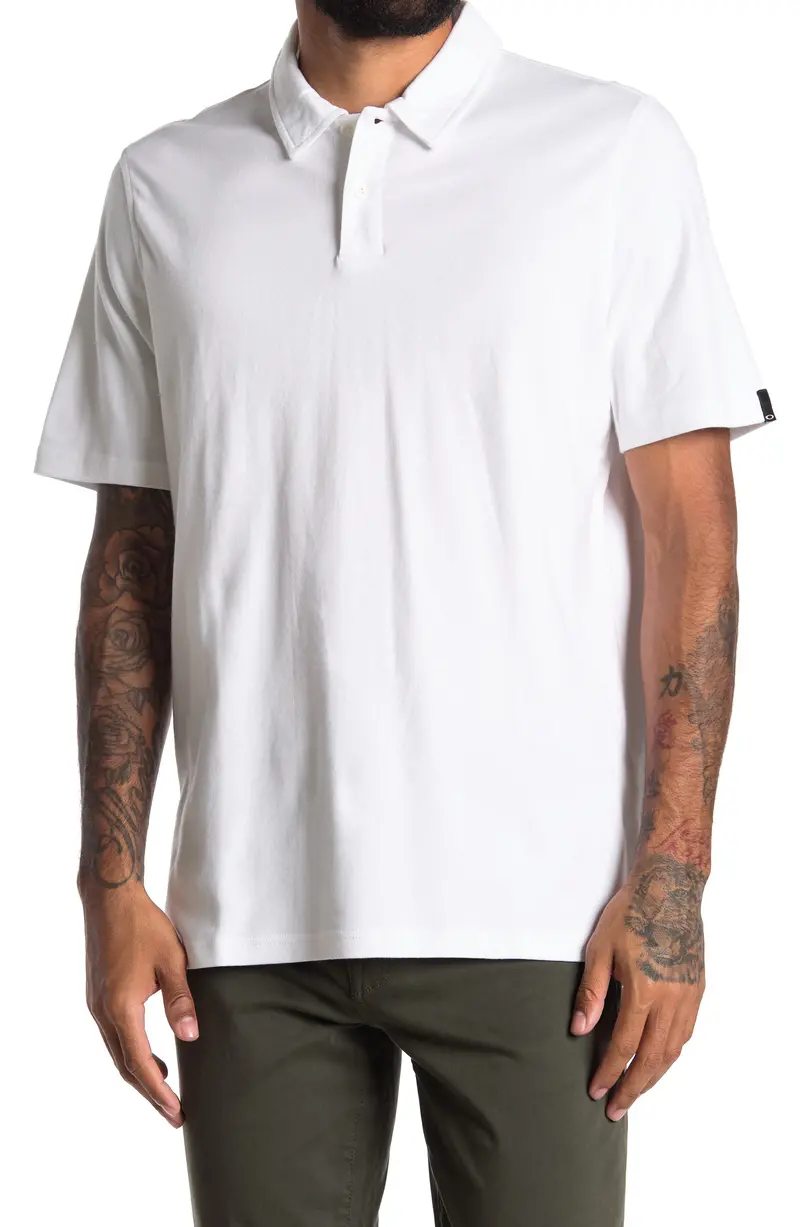 Oakley Crestible Solid Cotton Polo Men Golf Classic Plain Polo (No Logo) 1