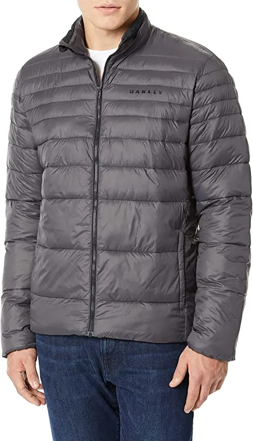 Oakley Down Bomber Jacket Men Lifestyle Jacket - Extra Large / Forged Iron 1