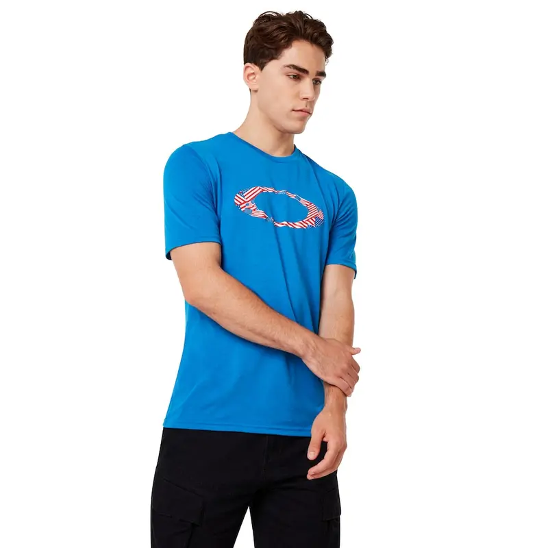 Oakley Ellipse Usa Pattern Tee Men Lifestyle T-Shirt 1