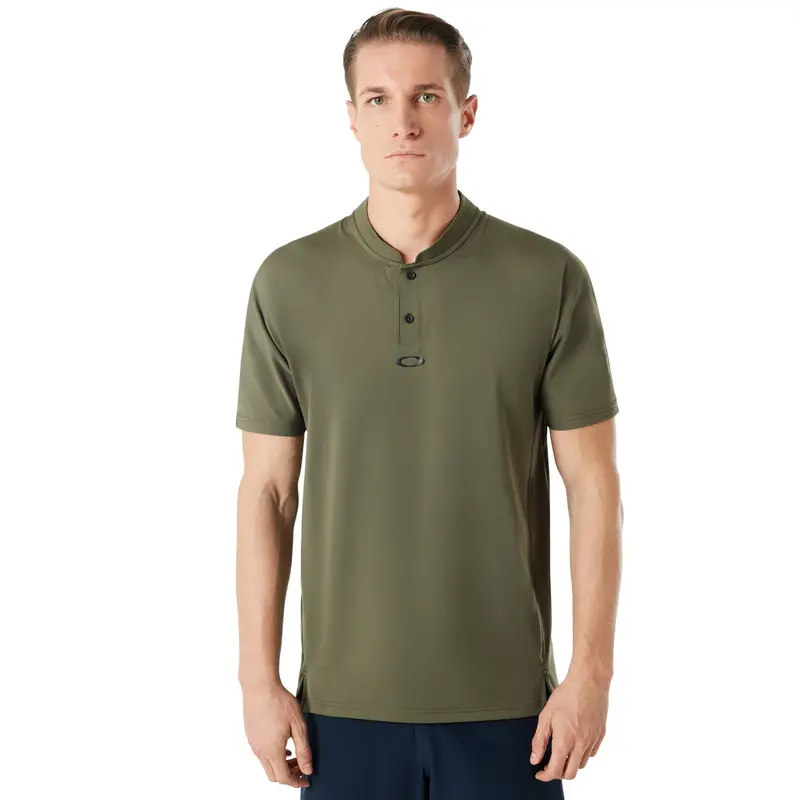 Oakley Engineered Ss Polo Bomber Collar Men Lifestyle Polo Shirt 1