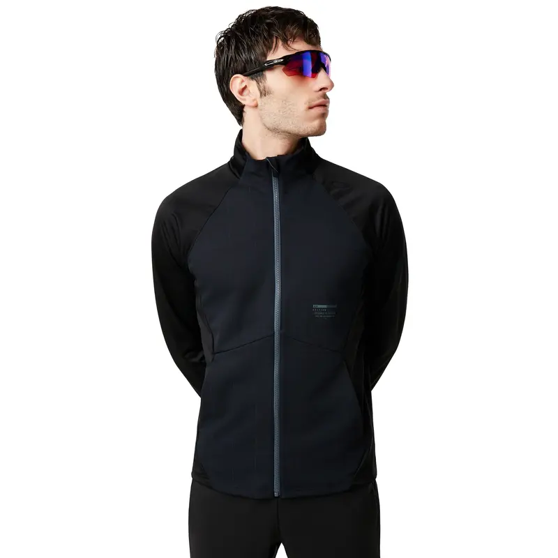 Oakley Enhance Technical Jersey Jacket Men Training Jacket - Blackout / Large 1