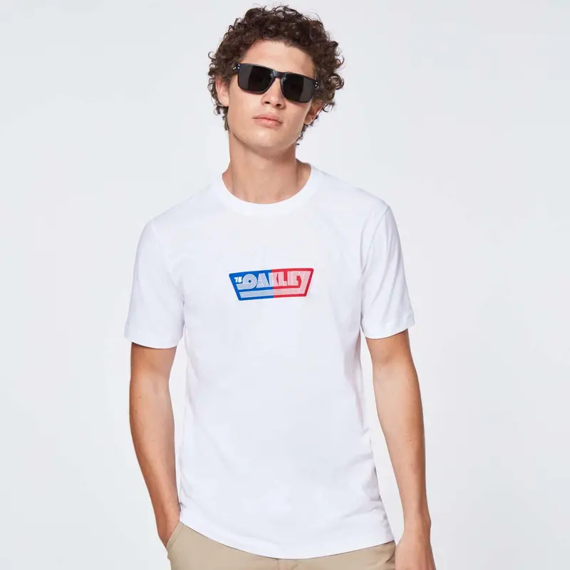 Oakley Retro Lines 75 Tee Men Lifestyle Shirt 1